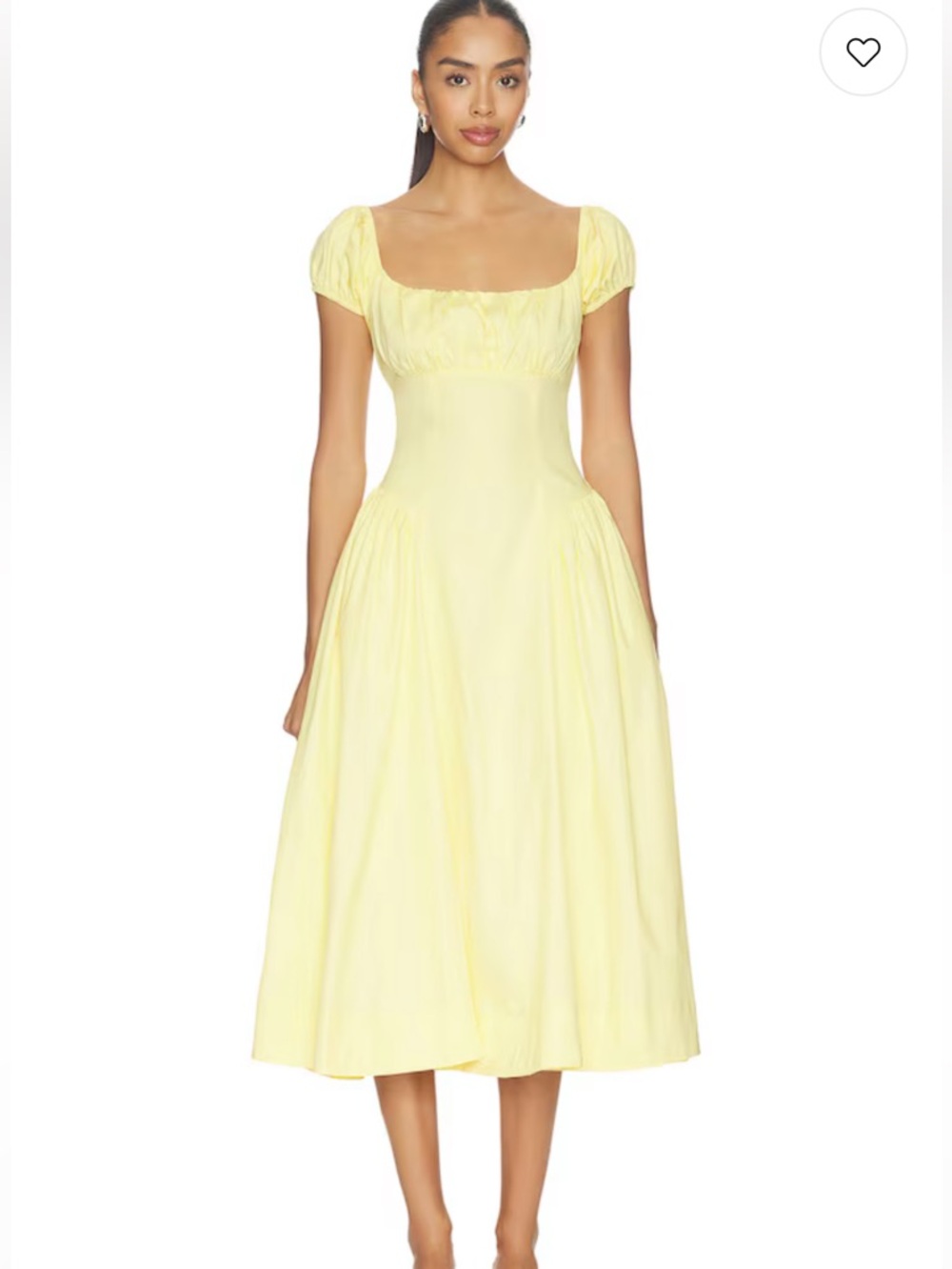 Adilene Dress in Yellow NWT (originally $168)
